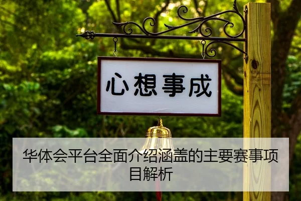 华体会平台全面介绍涵盖的主要赛事项目解析